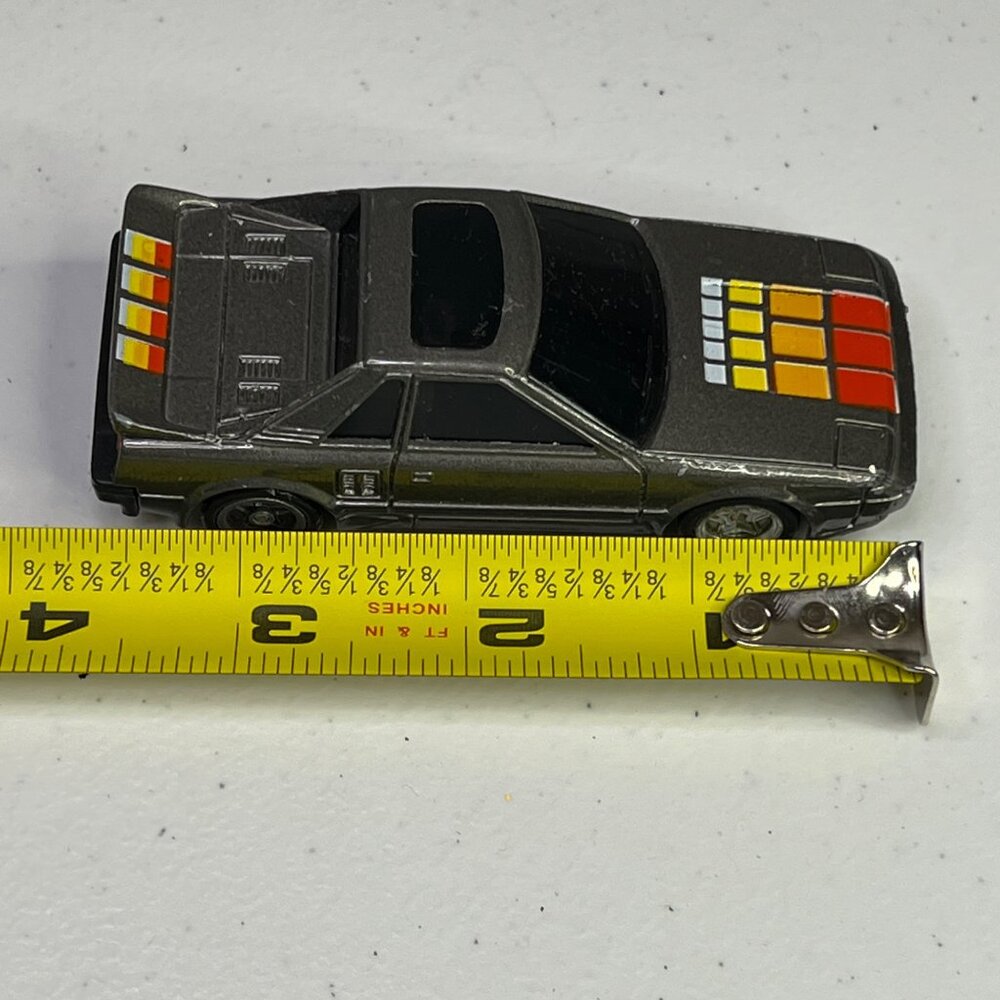 Vintage MC Toy Toyota MR2 Turbo 1/42 Scale Diecast Car With Graphic - 1980s - Picture 6 of 10